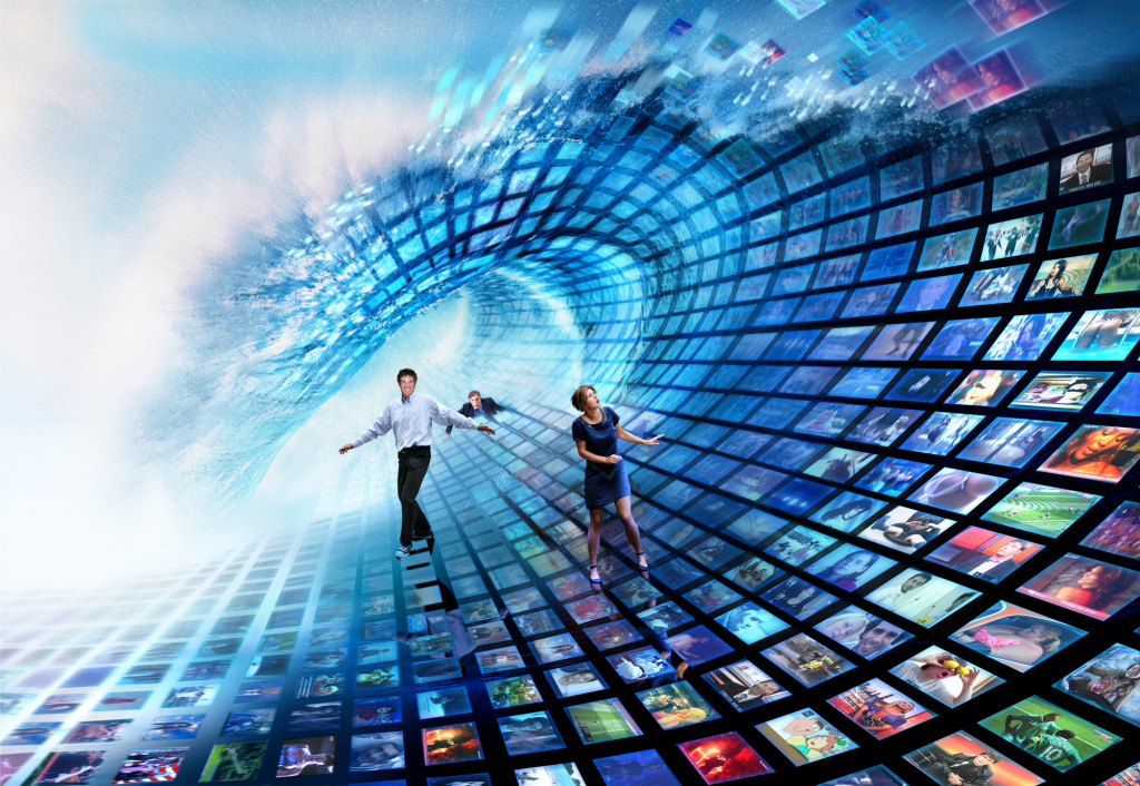 Information overload, conceptual image