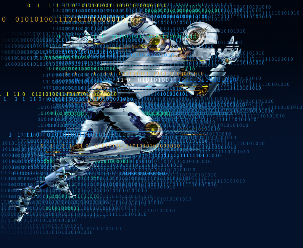 Artificial intelligence, conceptual illustration