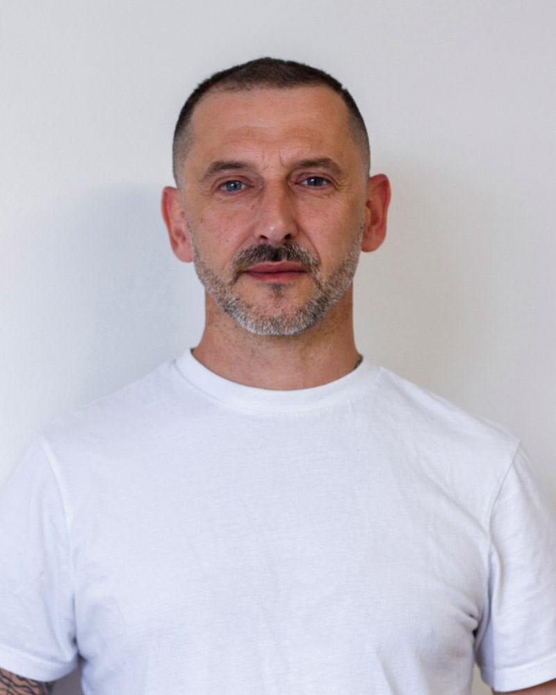 Paul Biggs, Commercial Sales, in White Tshirt